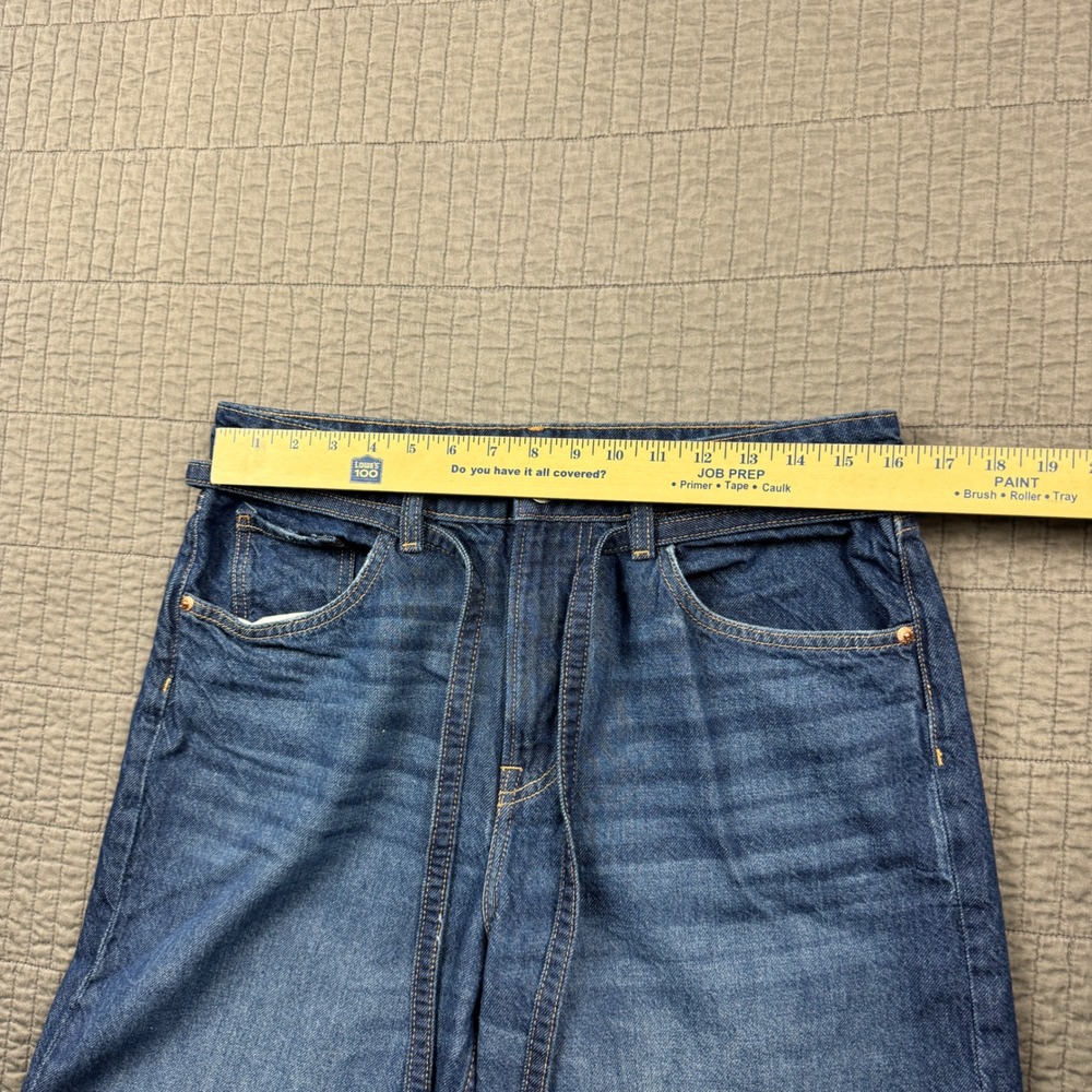 H&M Super Baggy Loose Fit Jeans Women 6 Blue Medium Wash Denim Wide Leg - Picture 9 of 13